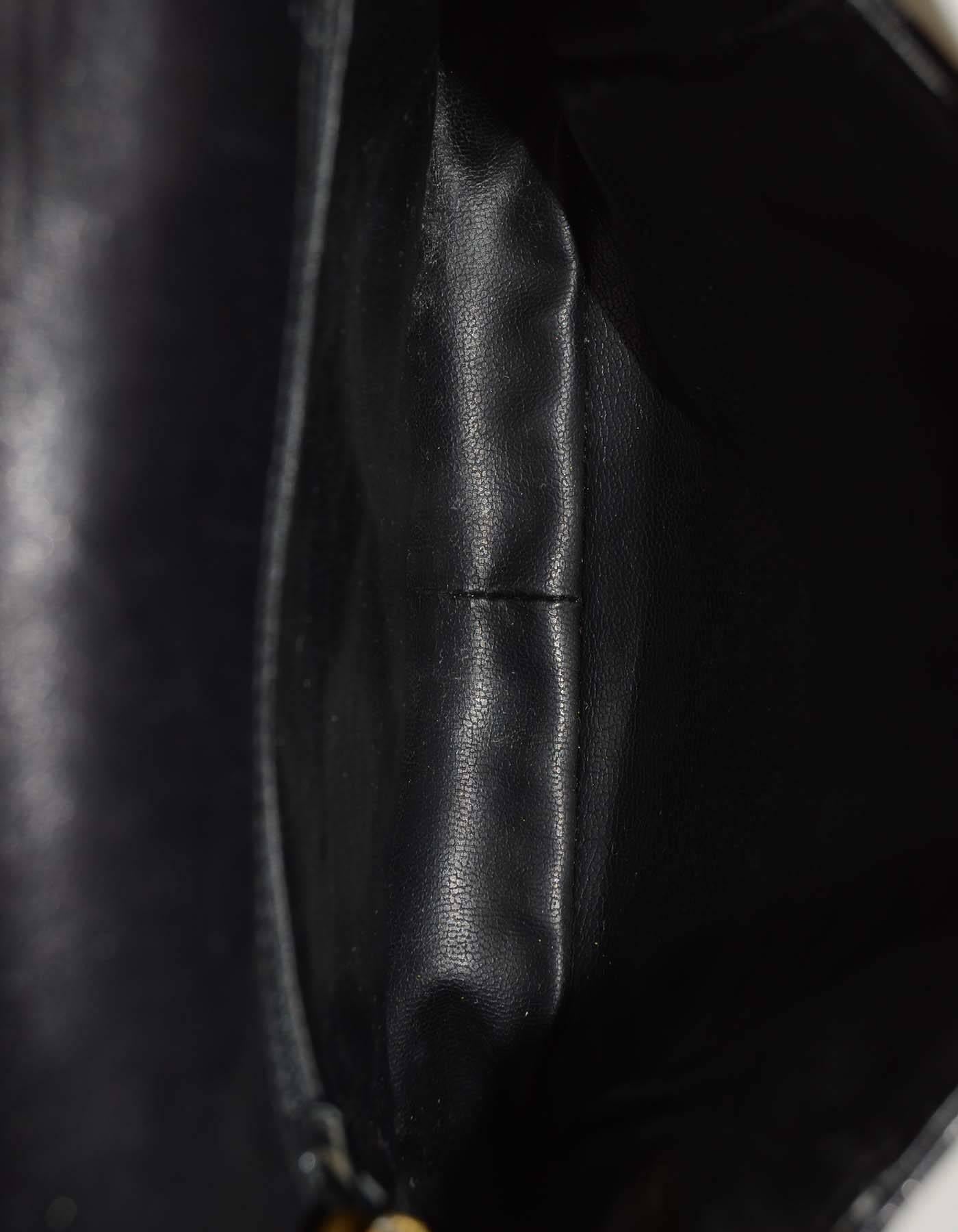 Chanel Black Quilted Flap Belt Bag sz 75 GHW 2