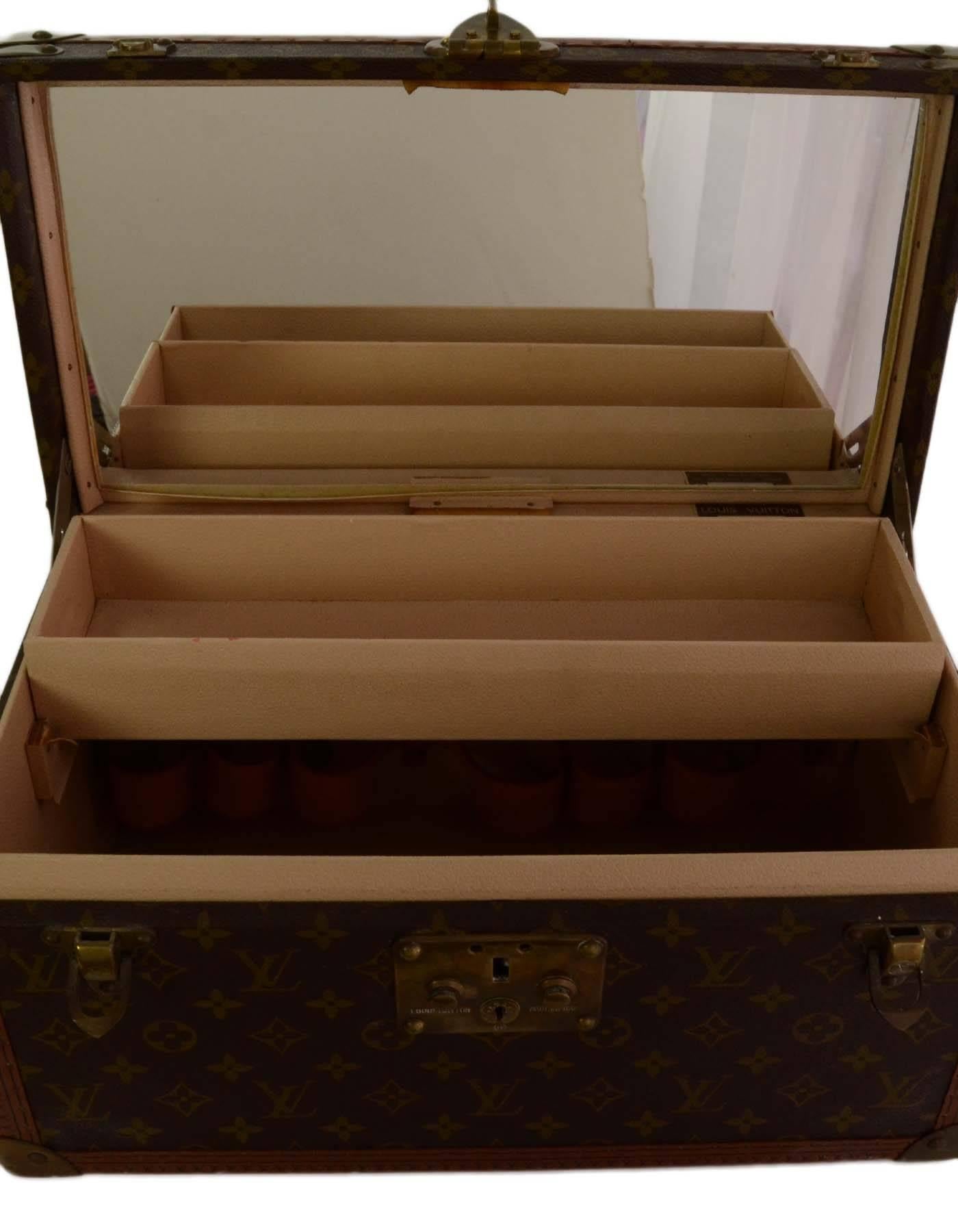 Louis Vuitton Vintage Monogram Beauty/Travel Case BHW In Good Condition In New York, NY