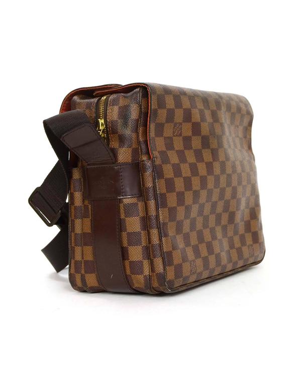Louis Vuitton Damier Naviglio Messenger Bag GHW For Sale at 1stdibs