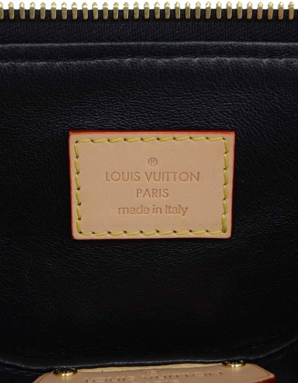 Louis Vuitton Black and Nude Malletage Doc PM Bag GHW For Sale at 1stdibs