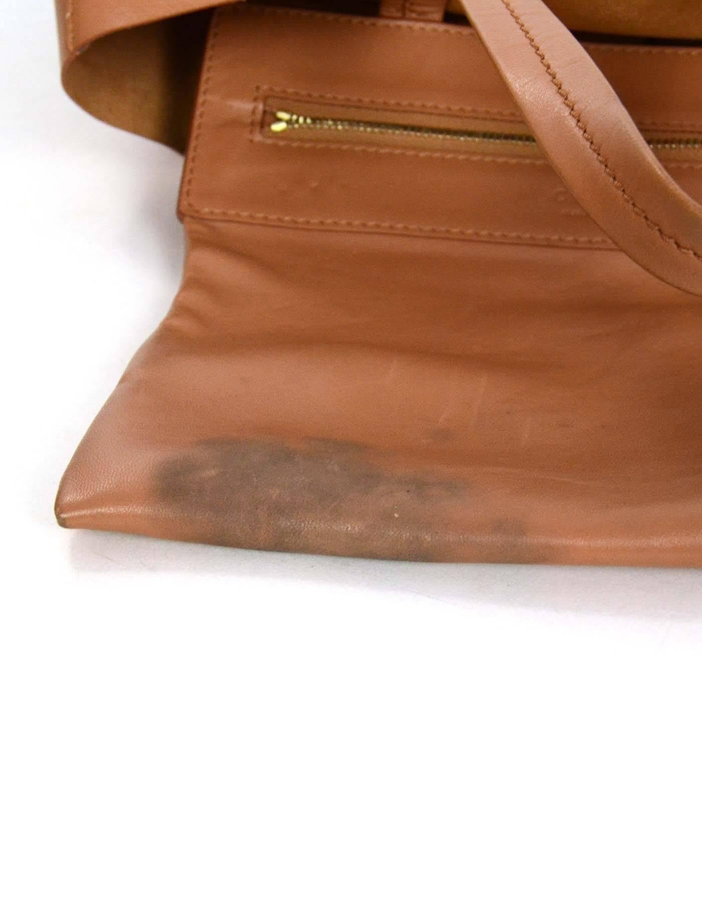 Celine Black & Tan Leather Bi-Cabas Tote rt. $1, 290 1