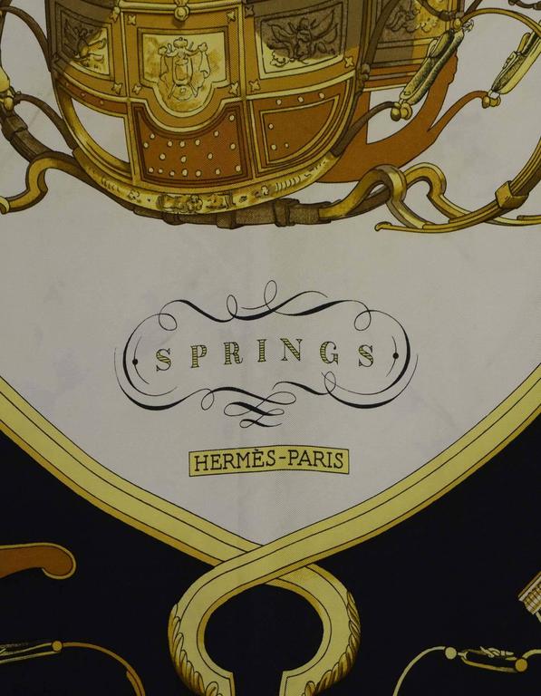 Hermes 26  Beaded Horse and Carriage Print Short-Sleeve Dress in Cotton 948659 main image 1