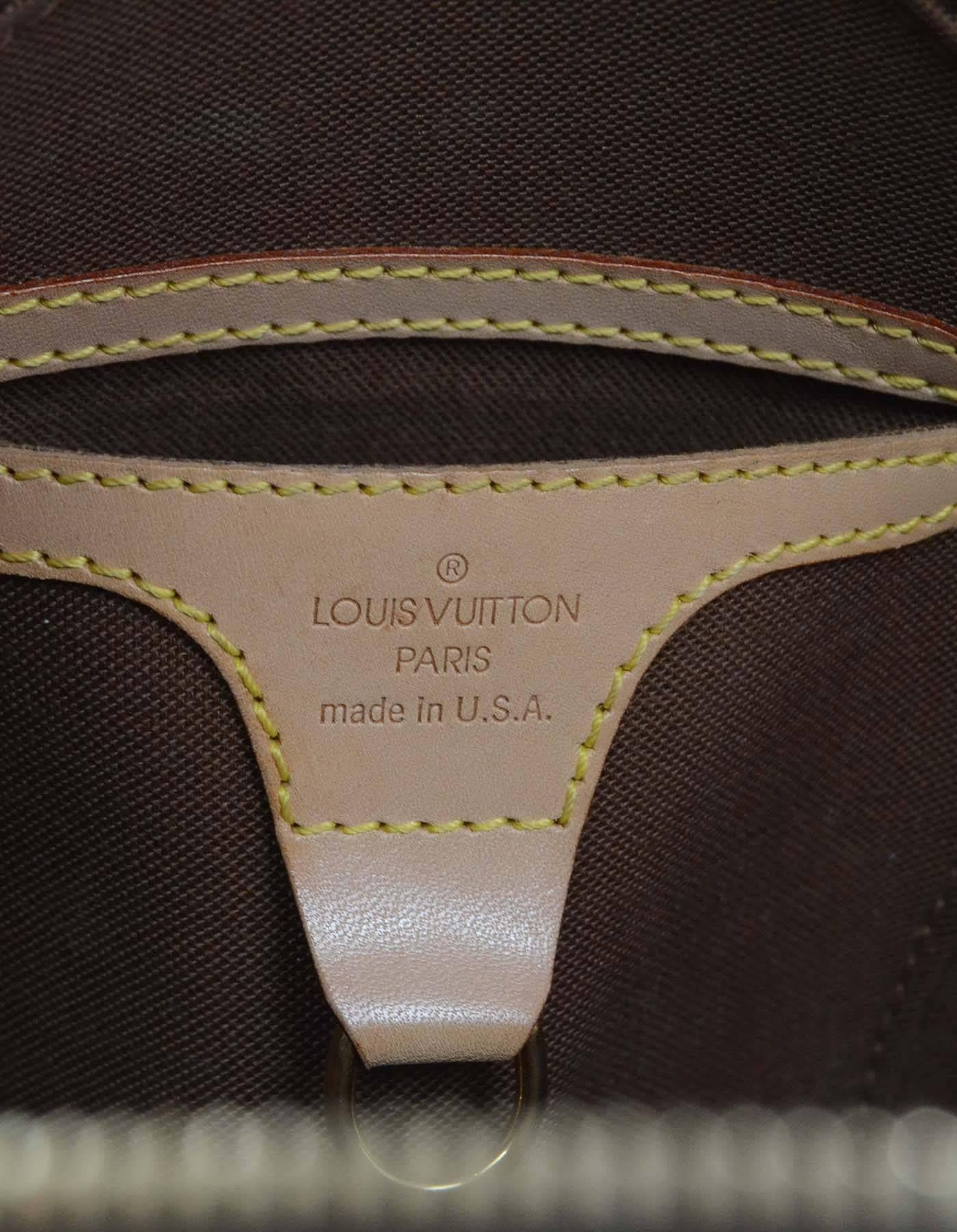 Louis Vuitton Monogram Ellipse PM Bag GHW 2