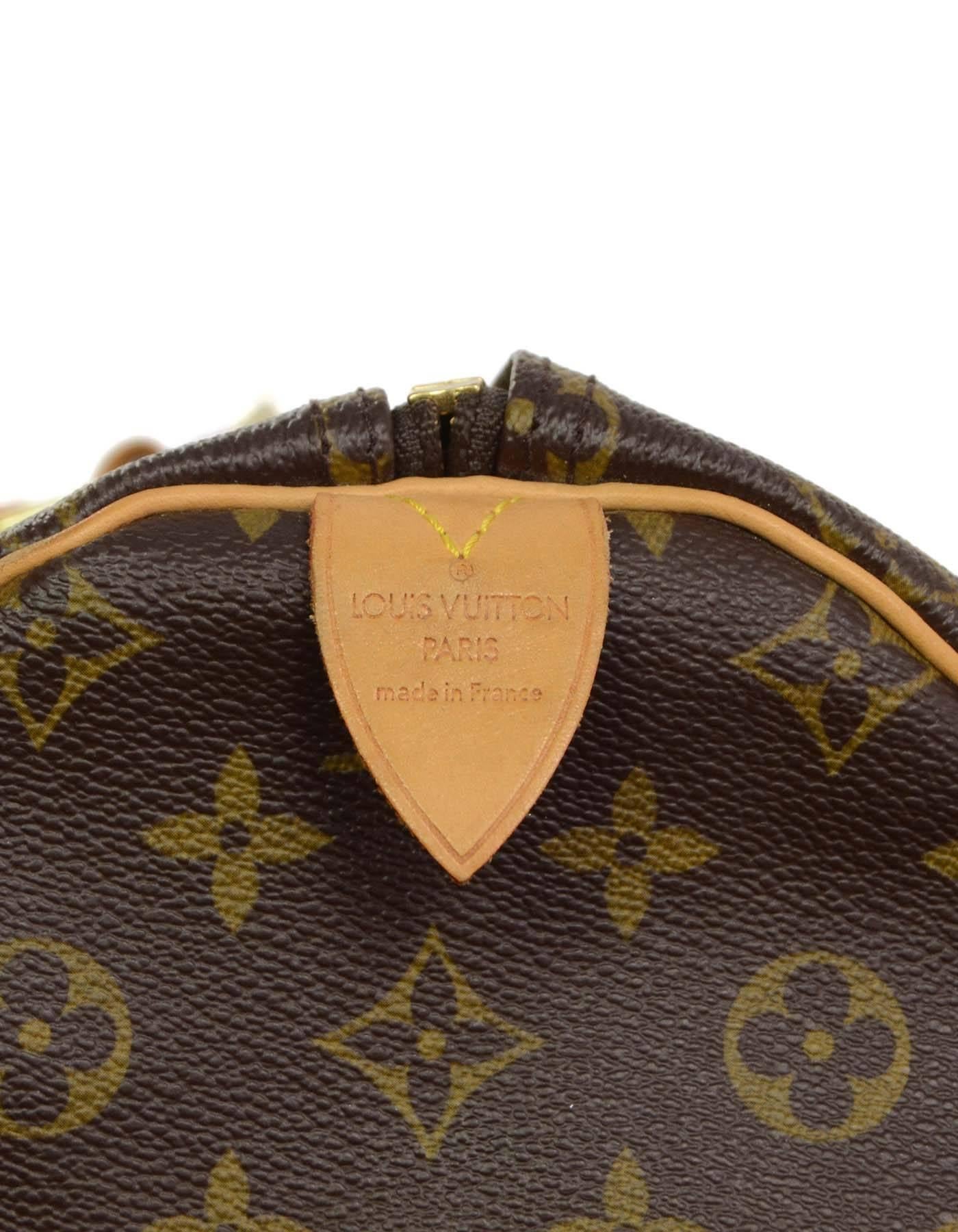 Louis Vuitton Monogram Keepall 55 Luggage GHW 2