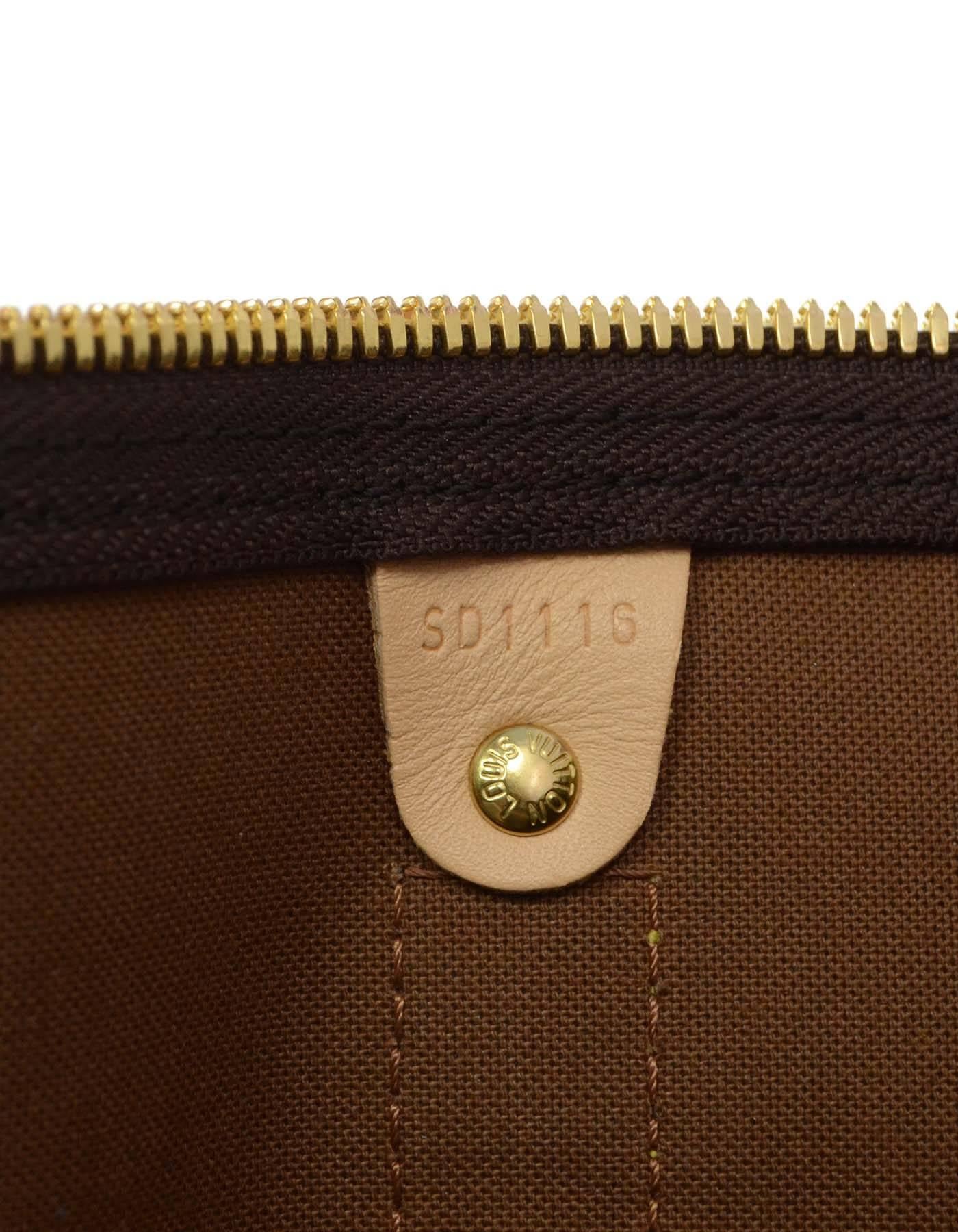 Louis Vuitton Monogram Keepall Bandouliere 45 In Excellent Condition In New York, NY
