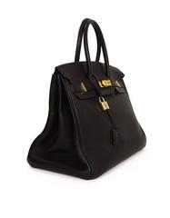 Hermes Black Togo 35cm Birkin Bag GHW