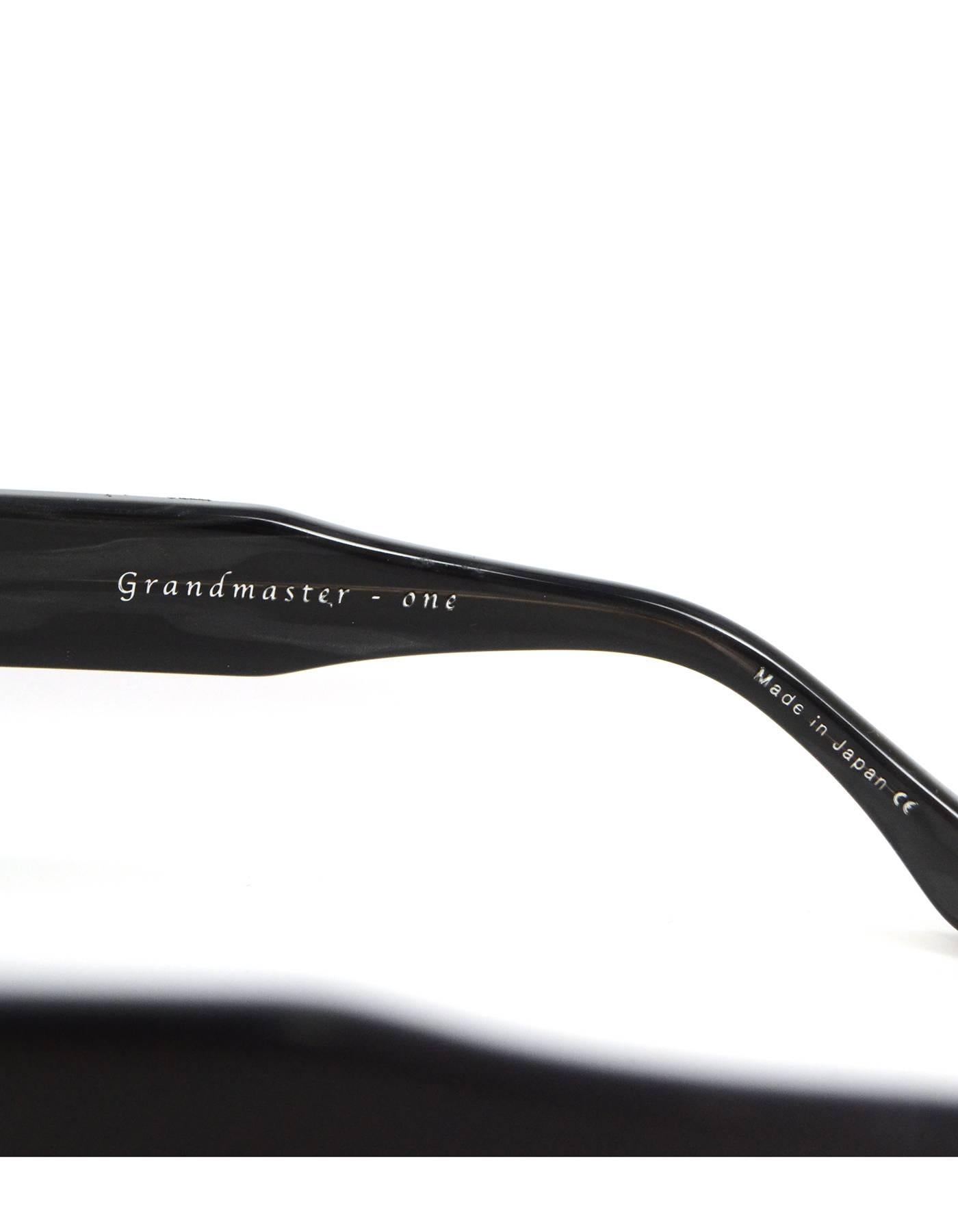 Gray DITA Men's Black Grandmaster - One Sunglasses with Black Hardware