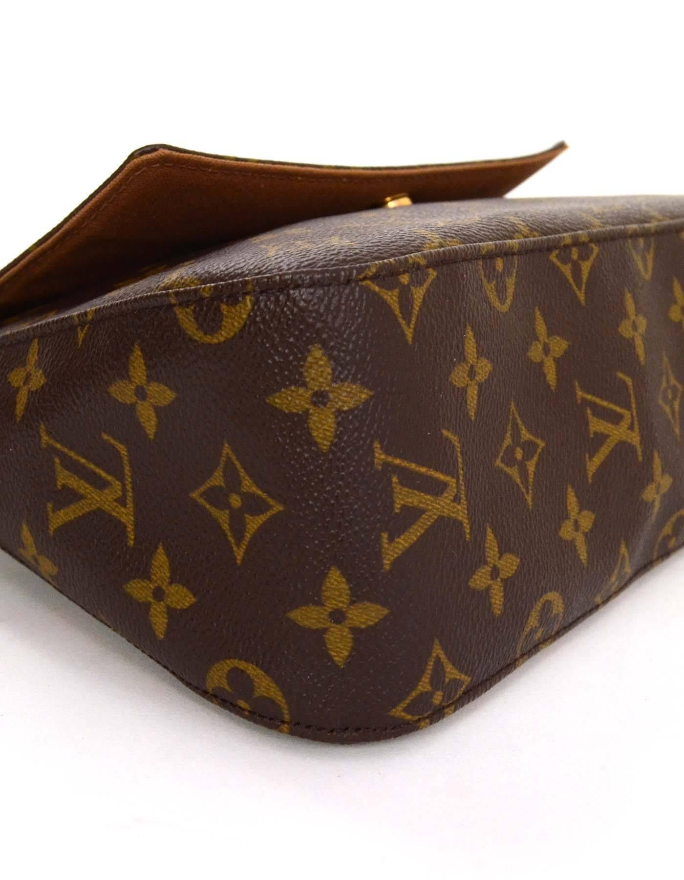Louis Vuitton Monogram Mini Looping Shoulder Bag with Dustbag For Sale