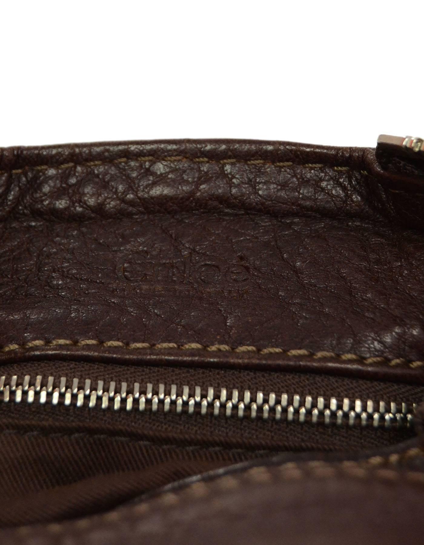 Chloe Brown Leather Paddington Bag GHW 3