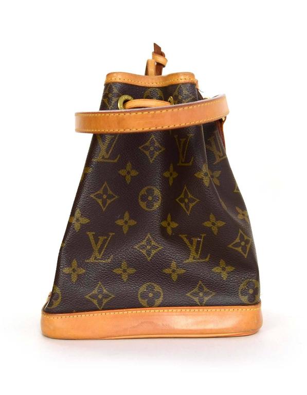 Louis Vuitton Monogram Mini Noe Drawstring Bag GHW For Sale at 1stdibs