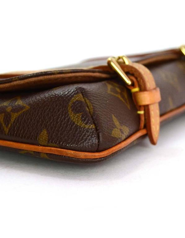 Louis Vuitton Brown Monogram Murrell Belt Bag with GHW For Sale at 1stDibs