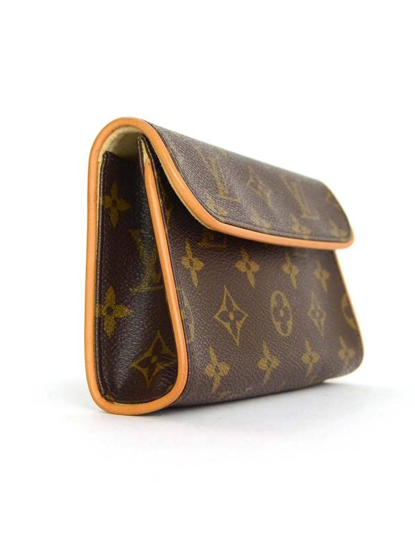 Louis Vuitton Monogram Pochette Florentine Belt Bag with Box at 1stdibs