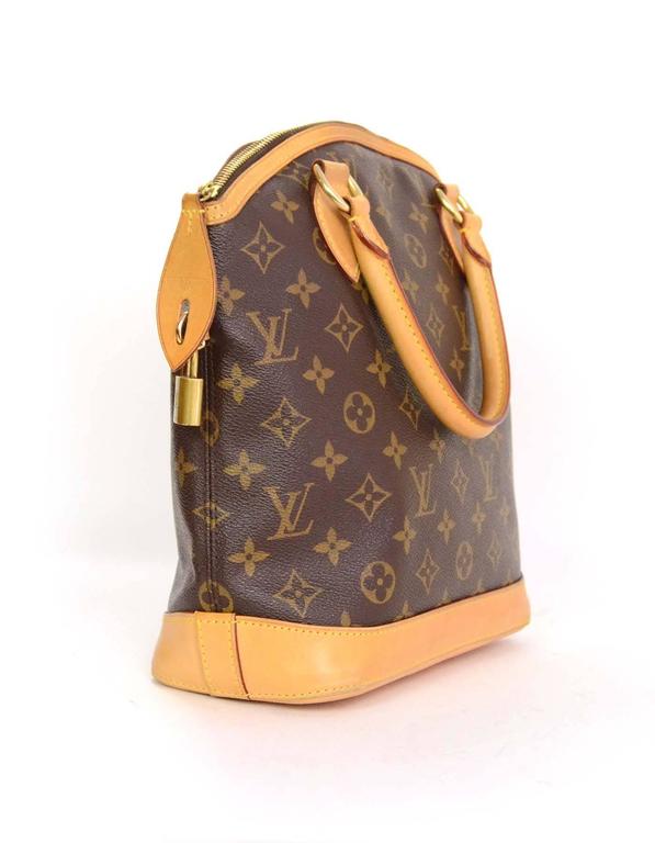 Louis Vuitton Monogram Lockit PM Bag For Sale at 1stdibs