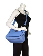 Hermes '14 Blue Paradise 31cm Clemence & Swift Leather Jypsiere Messenger Bag