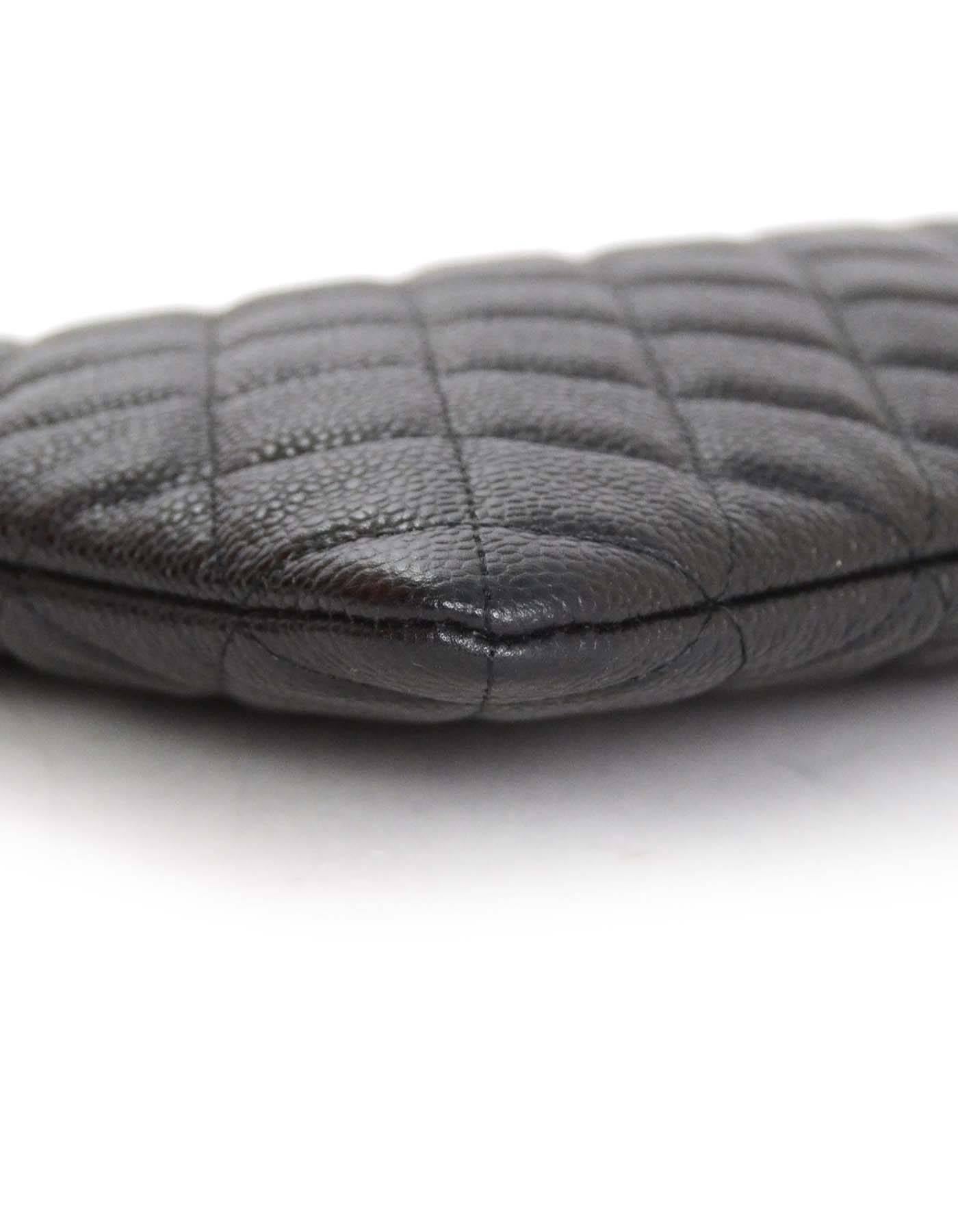 chanel black clutch
