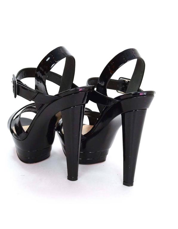 black strappy louboutin