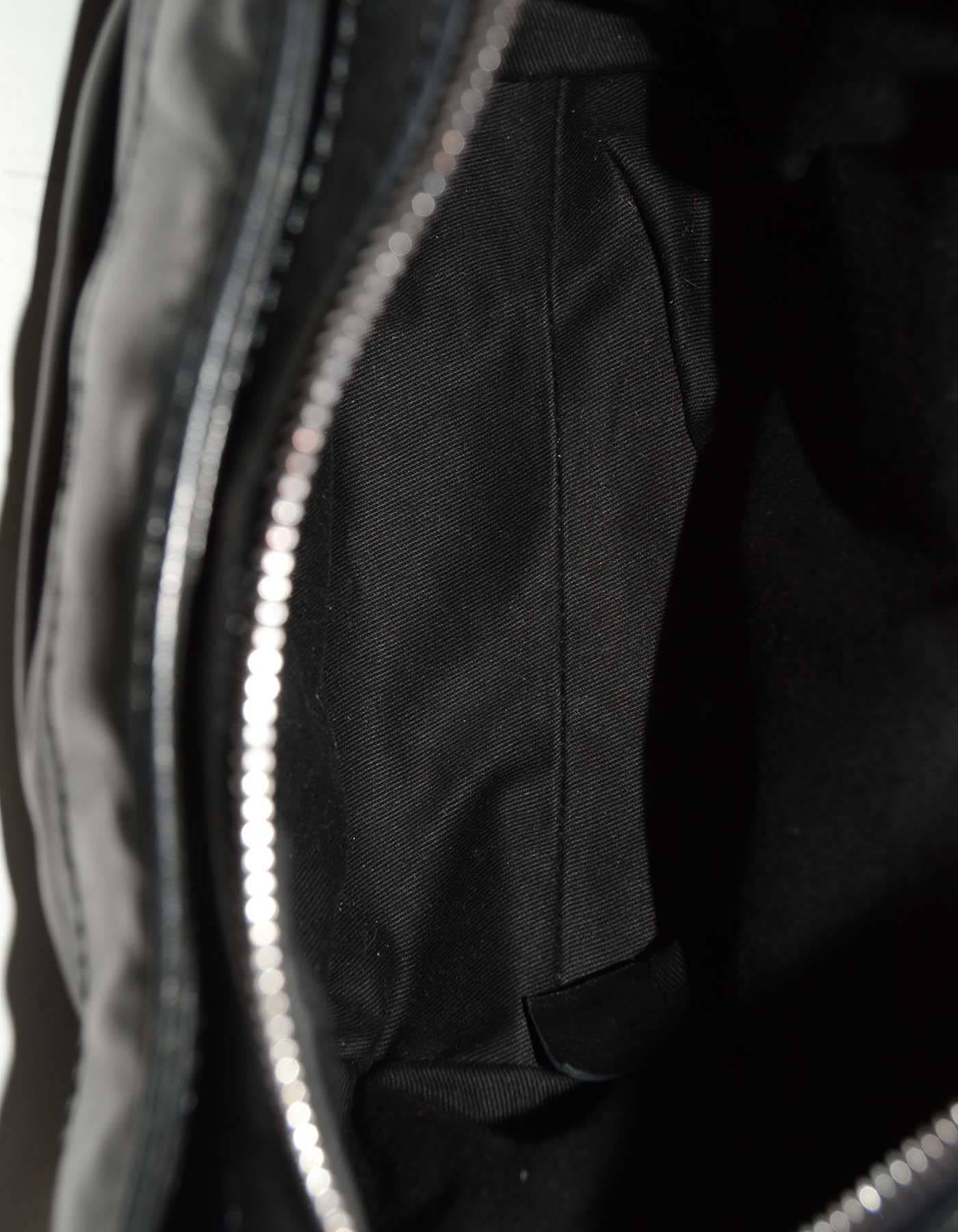 Chanel Black Leather CHANEL Shoulder Bag 3