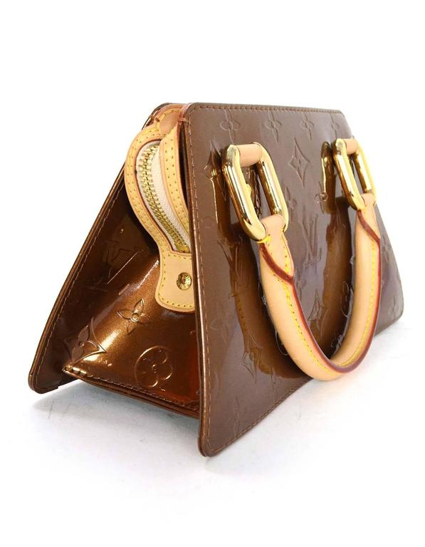 Forsyth patent leather handbag Louis Vuitton Brown in Patent leather -  19820893