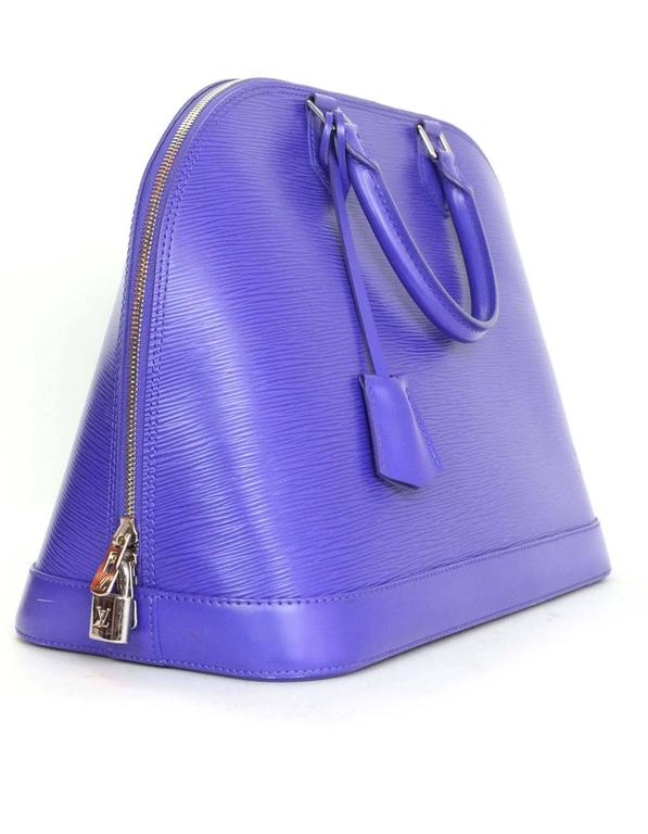  Louis Vuitton, Pre-Loved Purple Epi Alma BB, Purple : Luxury  Stores