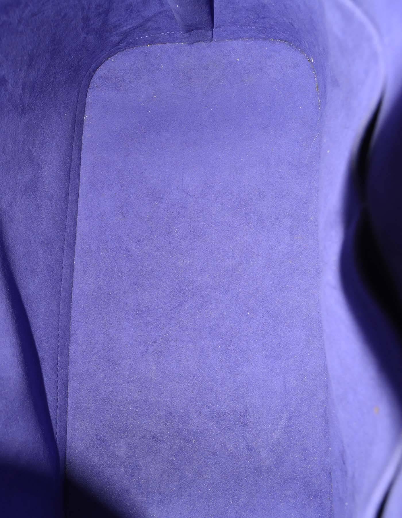 Women's Louis Vuitton Figue Purple Epi Leather Alma GM Satchel Bag rt. $3, 100