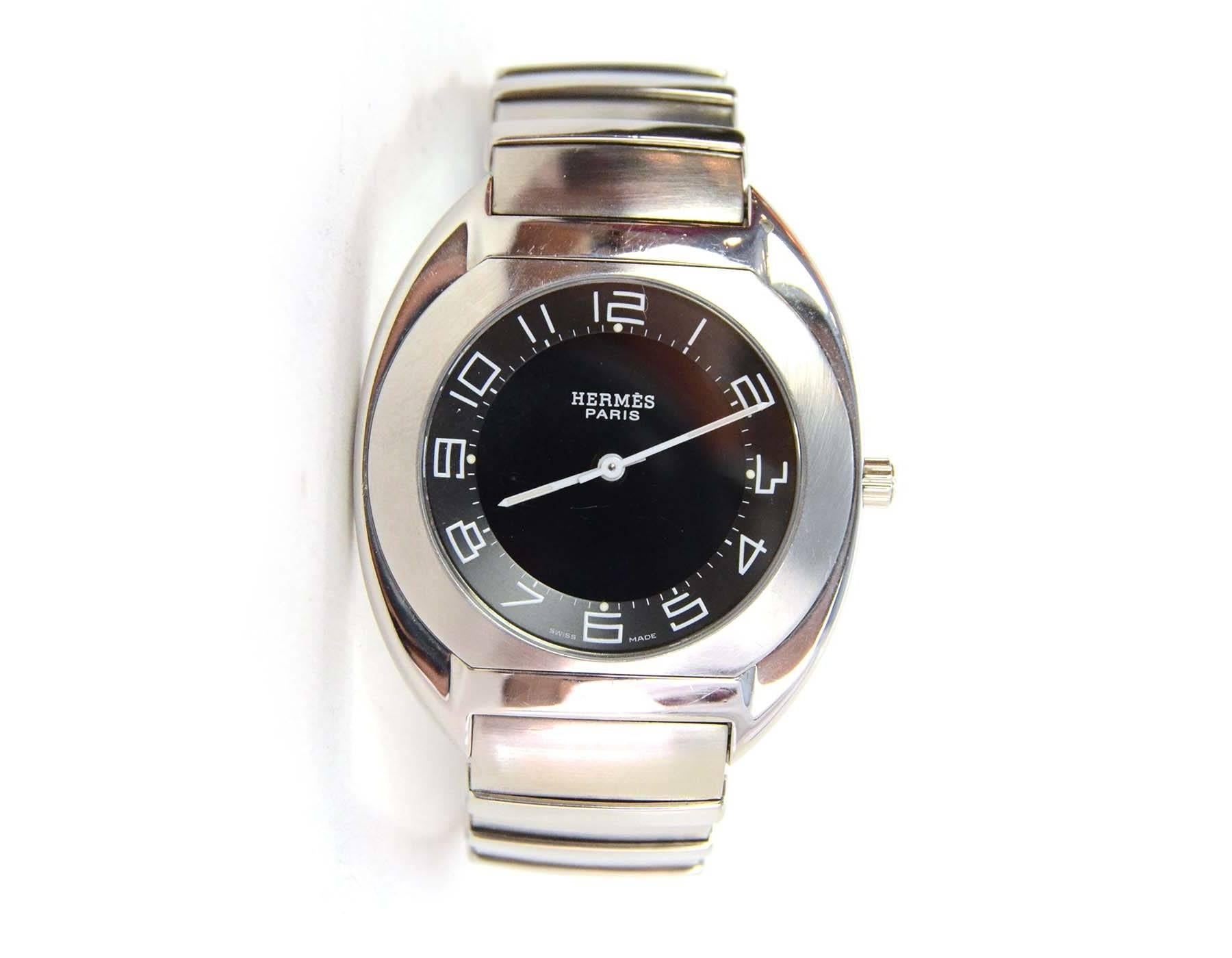 Hermes Men's 34mm Espace Stainless Steel Watch rt. $3, 150 1