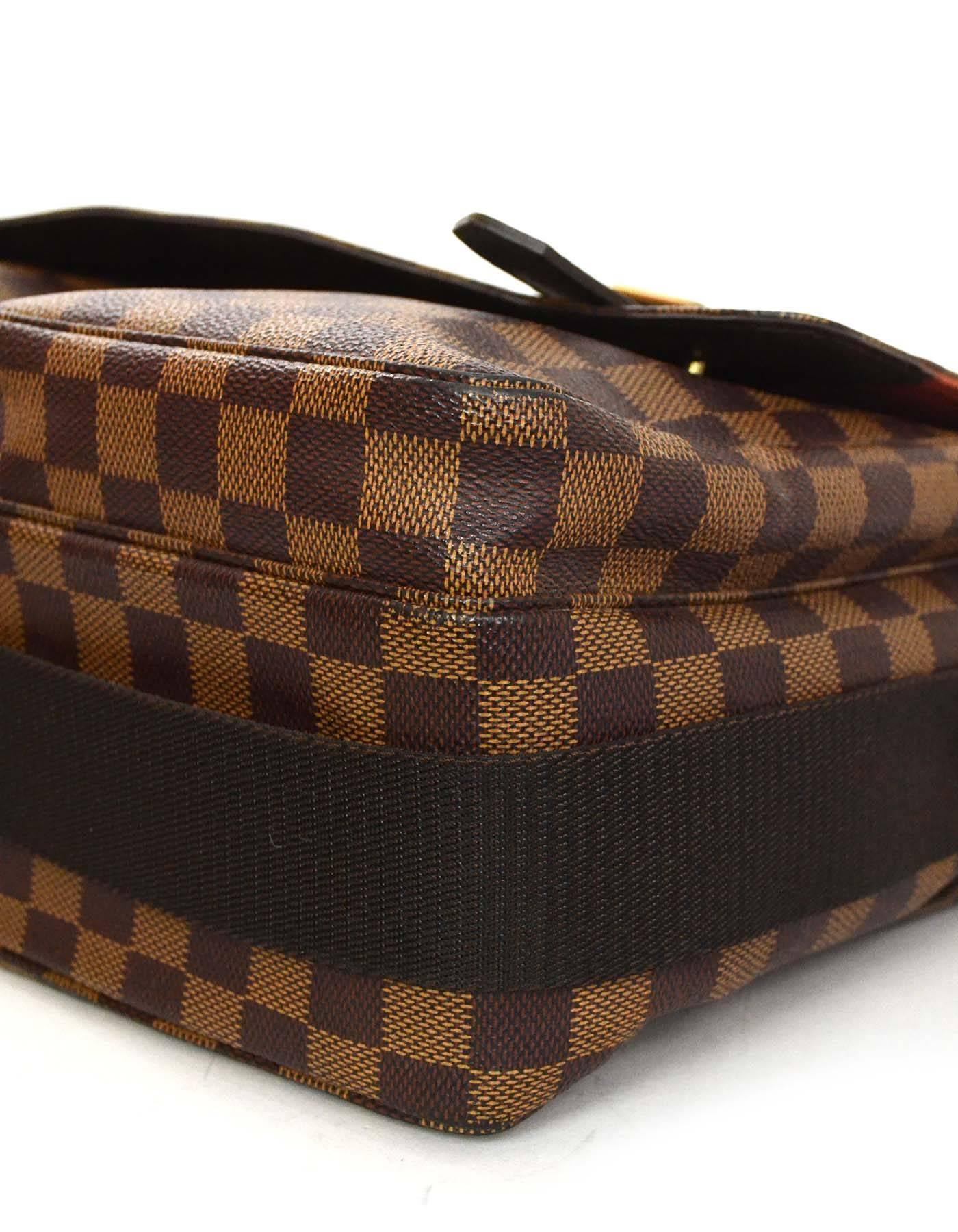 Louis Vuitton Damier Coated Canvas Broadway Messenger Bag GHW In Excellent Condition In New York, NY