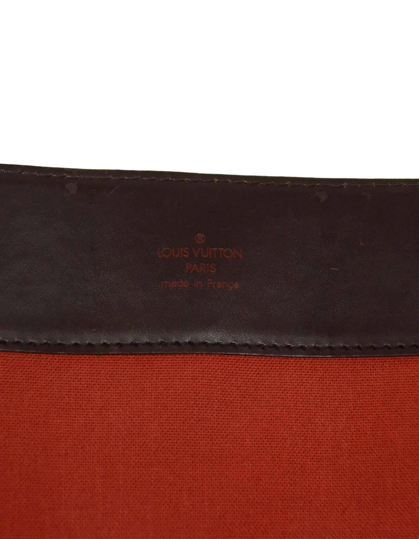 Louis Vuitton Damier Coated Canvas Broadway Messenger Bag GHW 1