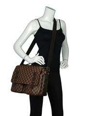 Louis Vuitton Damier Coated Canvas Broadway Messenger Bag GHW