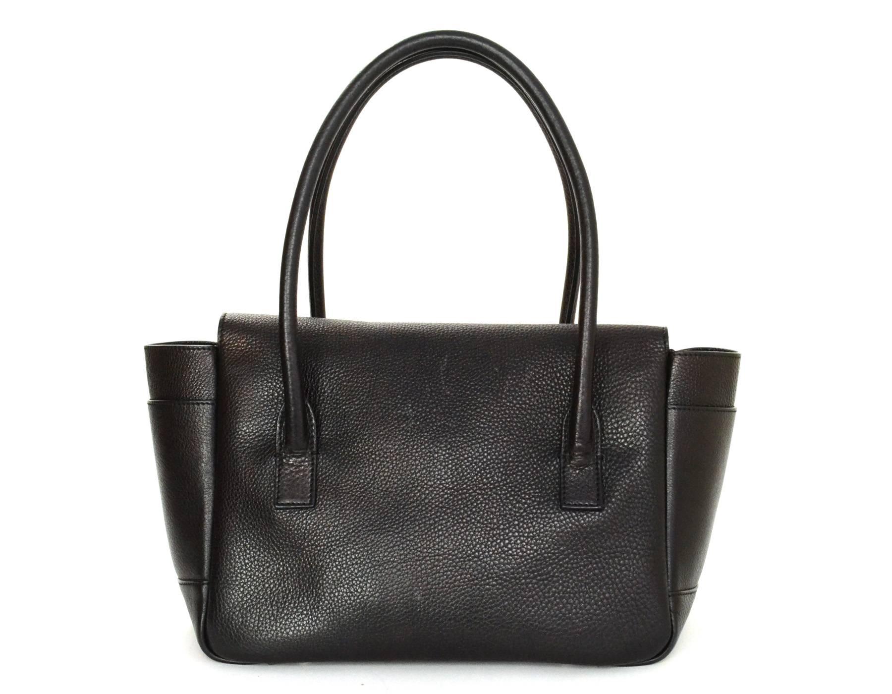 Women's Tiffany & Co. Black Leather Shoulder Bag