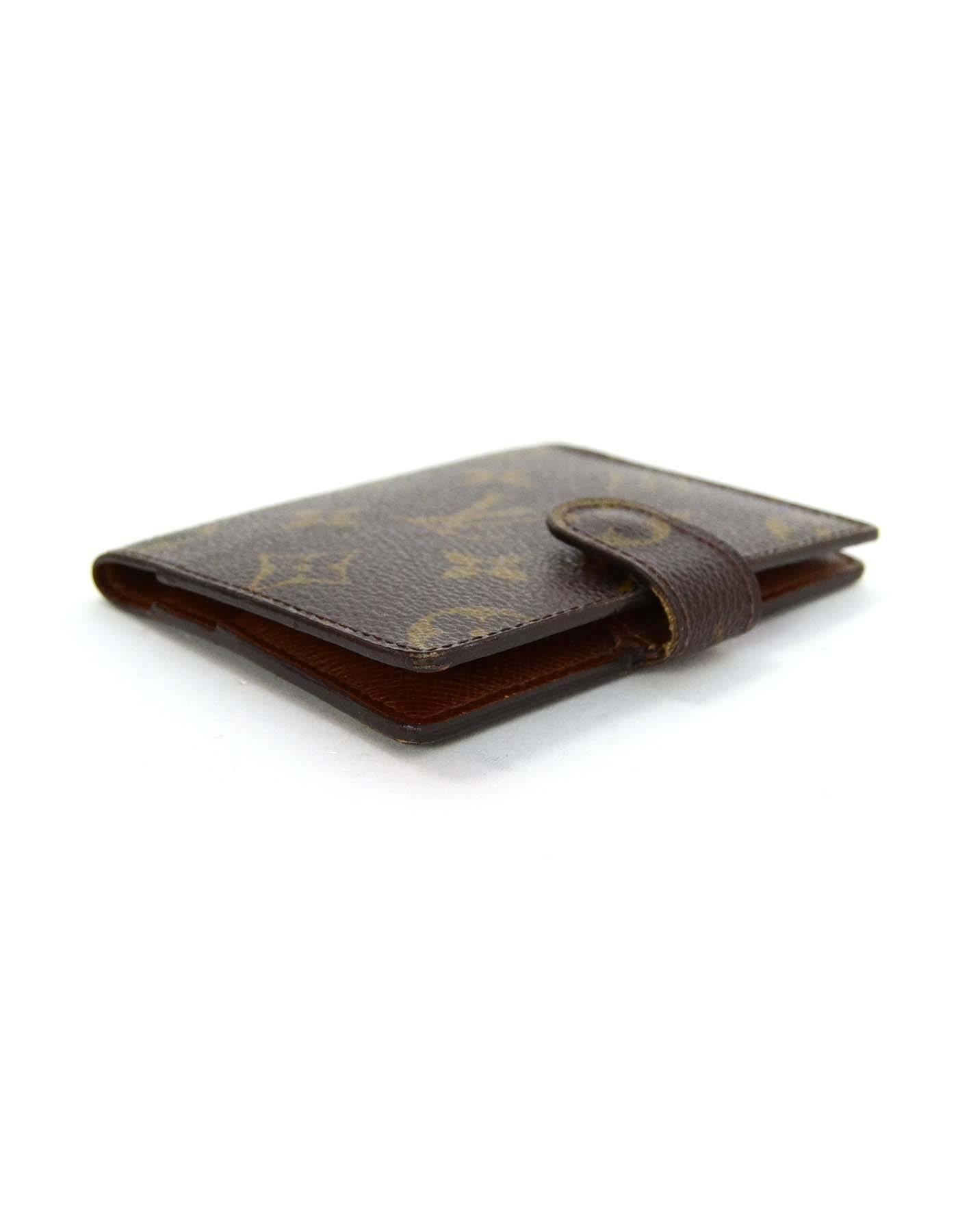 Louis Vuitton Monogram Card Case Wallet 1