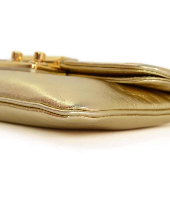 Louis Vuitton Sofia Coppola SC Slim Clutch in Gold — UFO No More