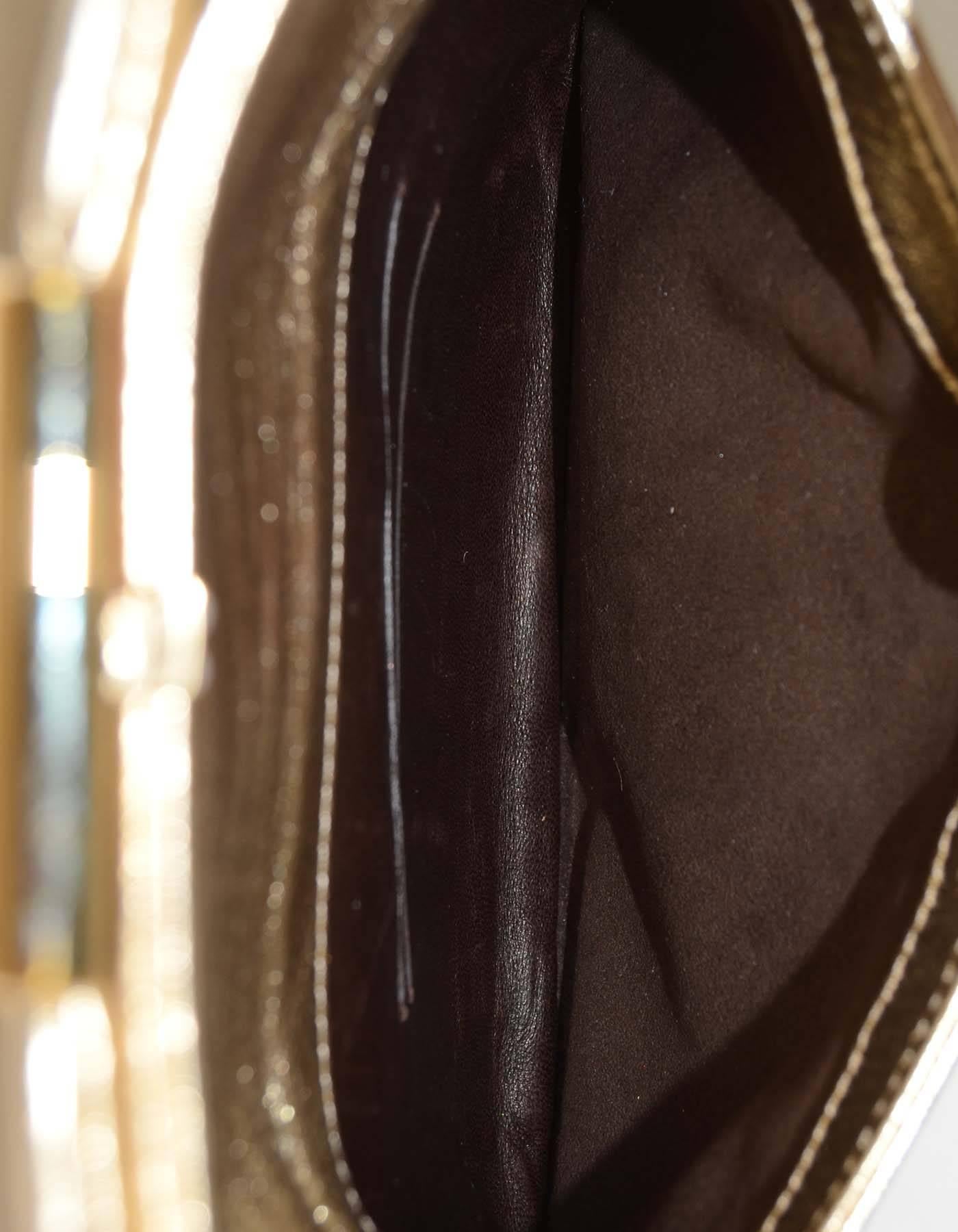Louis Vuitton Gold Sofia Coppola SC Slim Clutch Bag rt. $1, 720 1