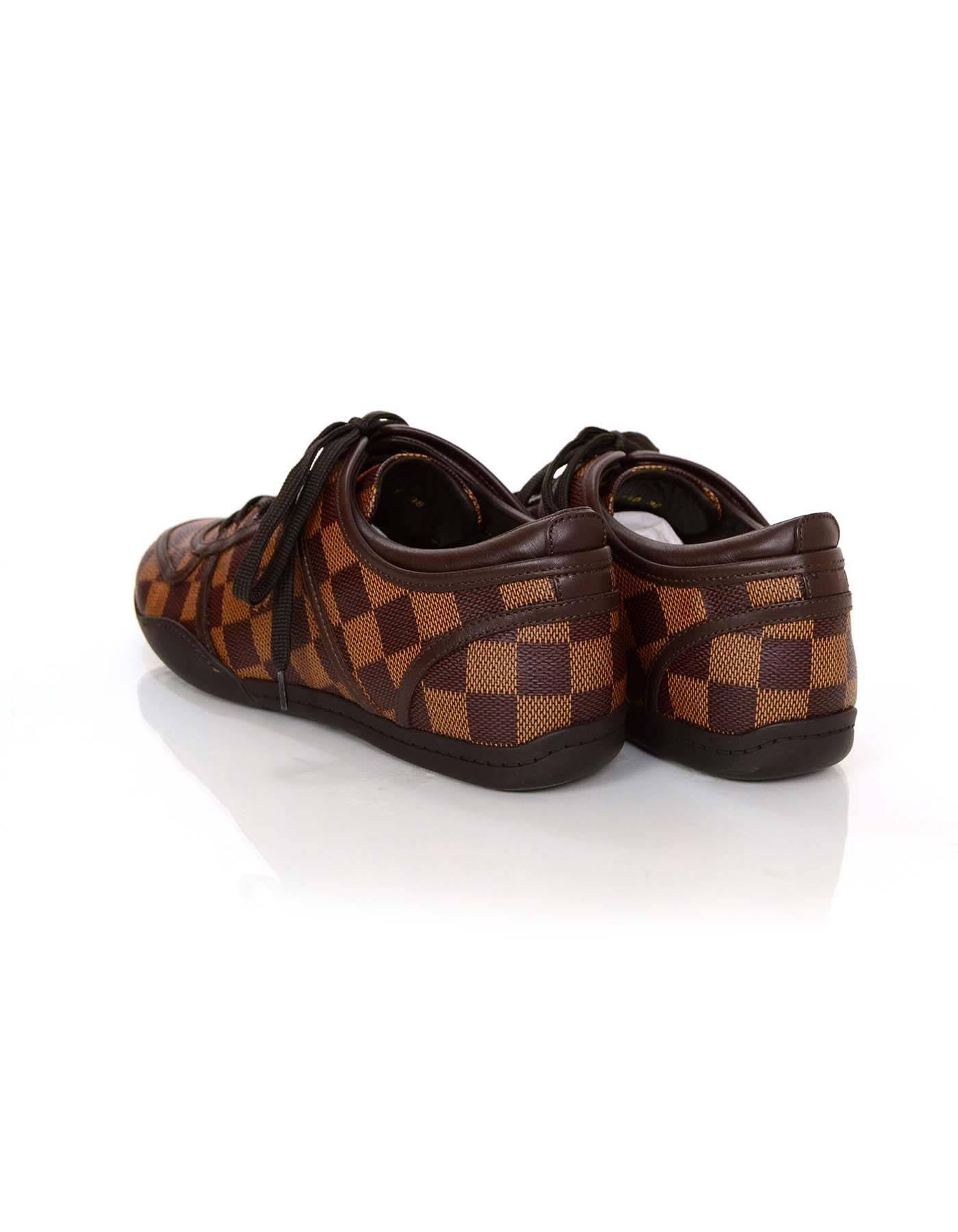 Louis Vuitton Damier Boogie Sneakers Sz 38 1