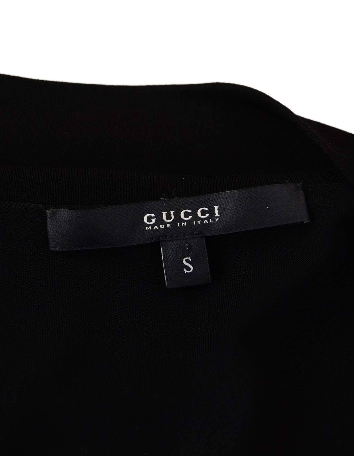 Women's Gucci Black Dress with Belt Sz S
