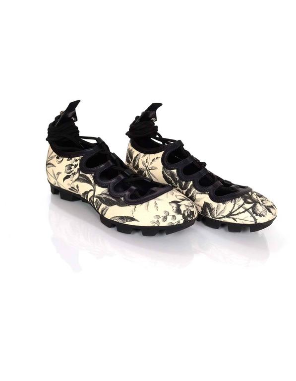 gucci flower flats