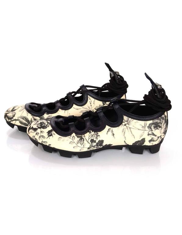 gucci flower flats