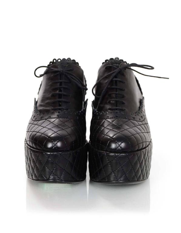 chanel platform shoes