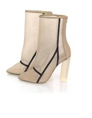 Yeezy Season 3 NIB Bone Mesh Ankle Boots Sz 39.5 rt. $995