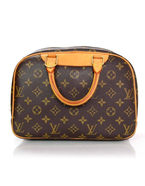 Louis Vuitton Monogram Trouville - Brown Handle Bags, Handbags