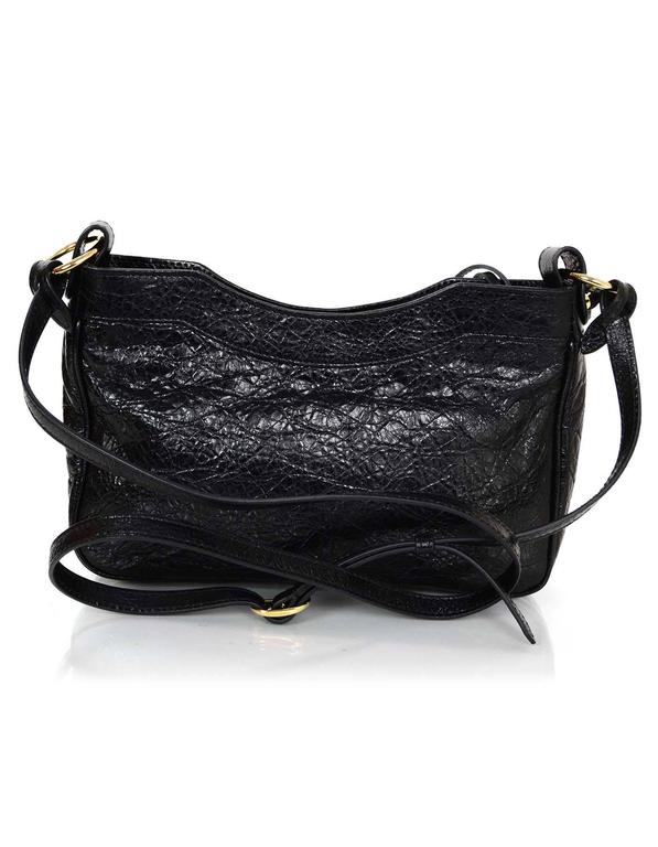 black balenciaga crossbody