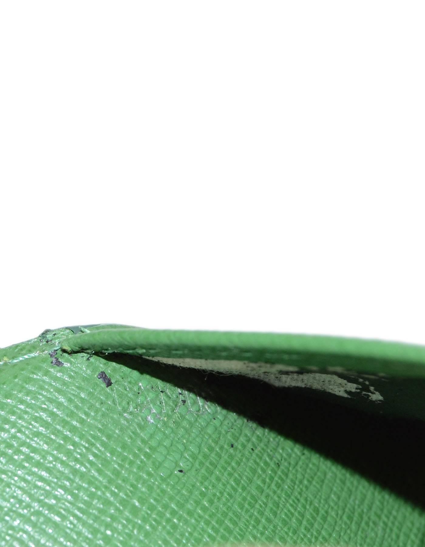 Louis Vuitton Green Epi Leather Agenda 2