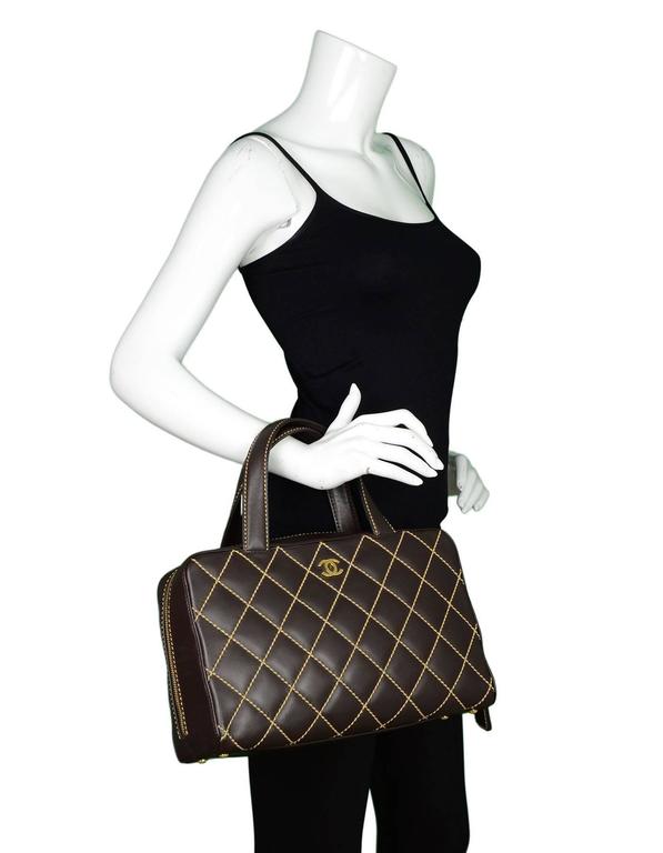 Surpique Top Handles Calfskin Leather Bowler Bag – Poshbag Boutique