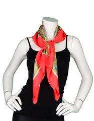 Hermes Multi-Colored Qu' Importe Le Flacon 36" Silk Scarf