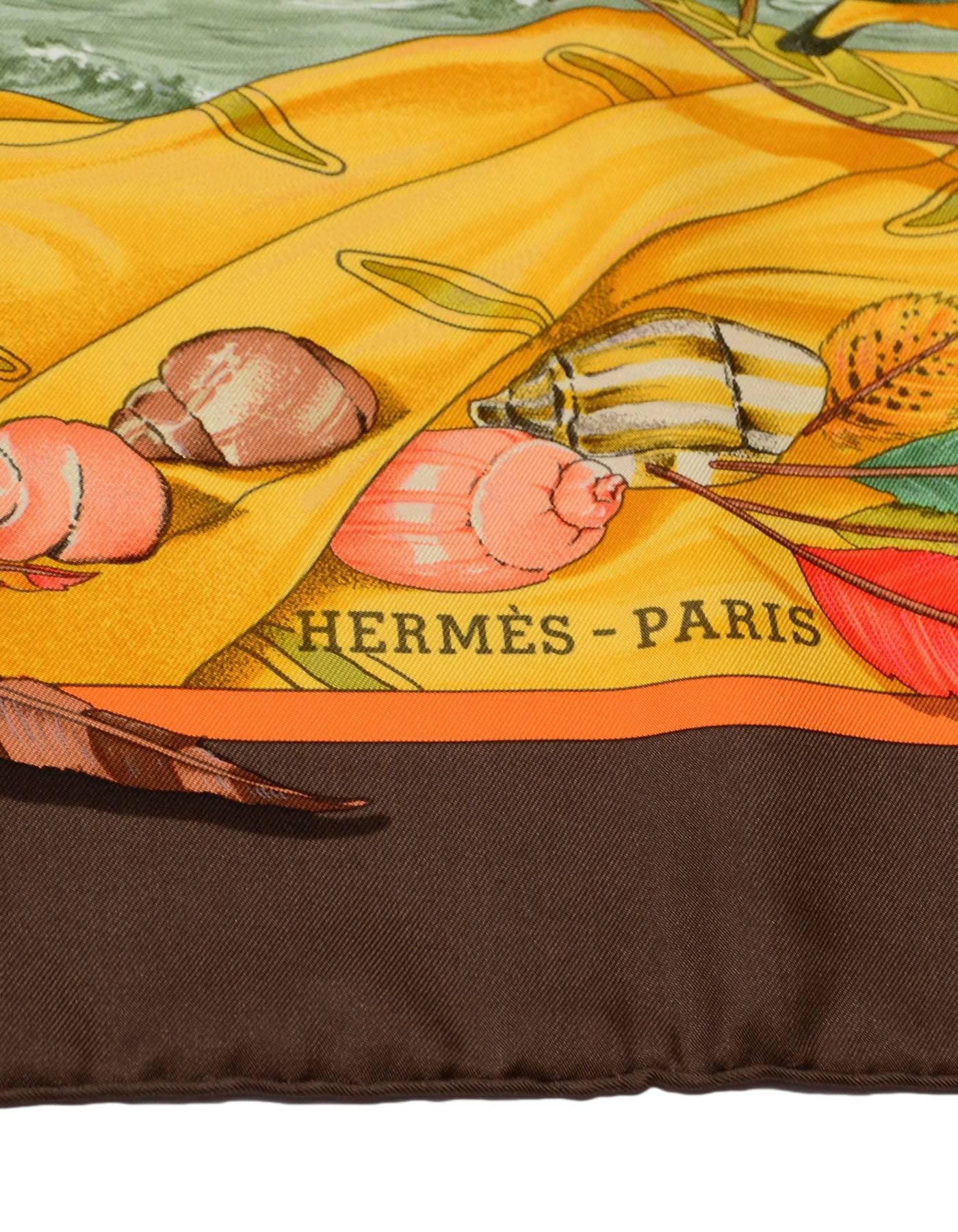Women's or Men's Hermes Columbus 90cm Silk Scarf NEW