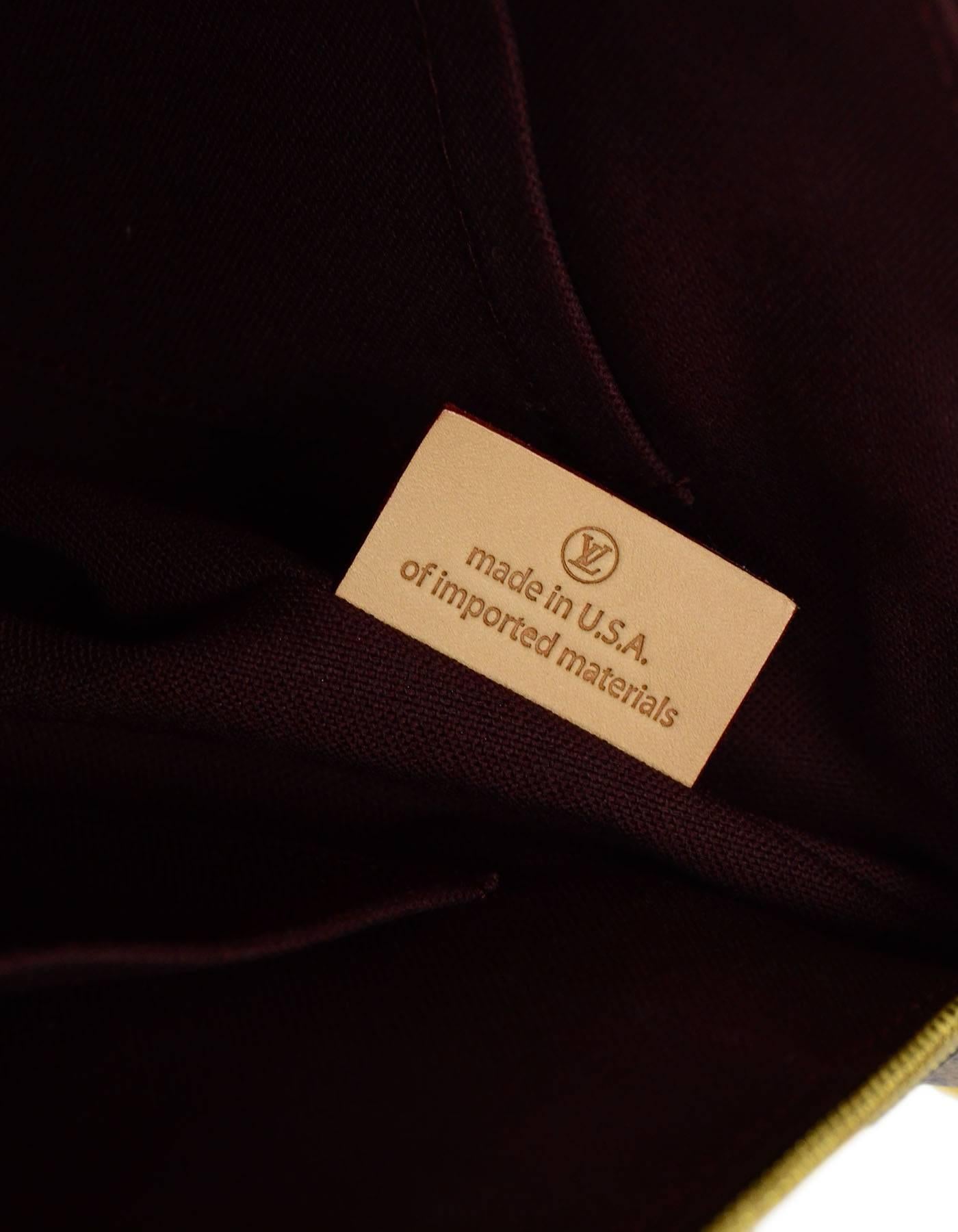 Women's Louis Vuitton 2016 Monogram Turenne PM Bag w/ Strap