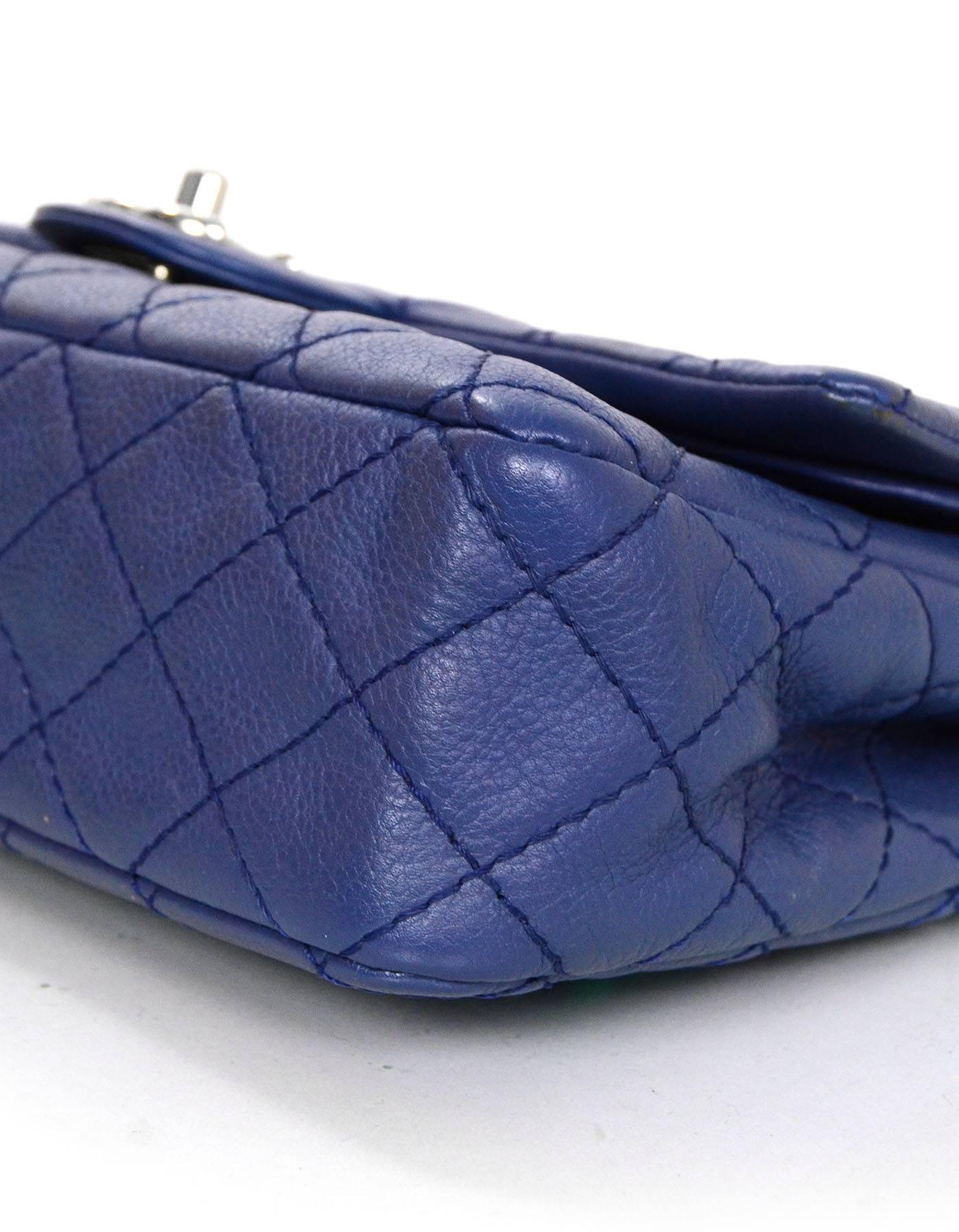 Chanel Blue Caviar Leather 10