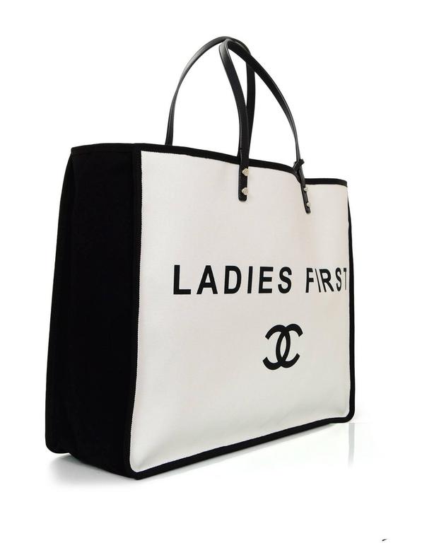 chanel ladies first tote