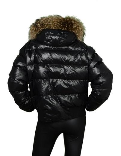 Moncler Black Down Puffer Jacket w/ Raccoon Fur Hood Sz 5 For Sale at  1stDibs | moncler raccoon fur jacket, moncler puffer jacket with fur hood