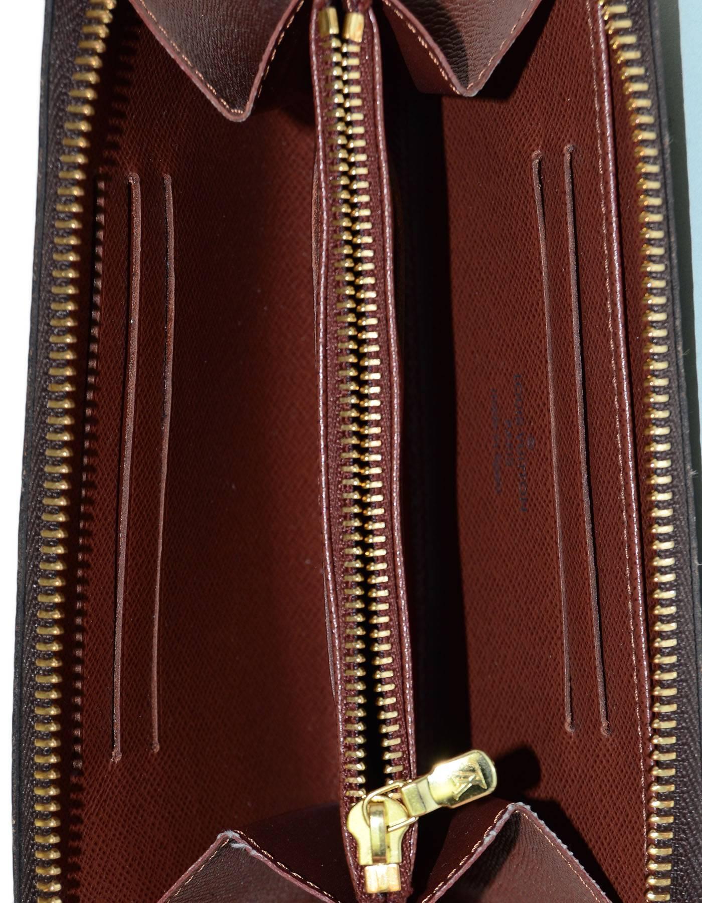 Louis Vuitton Monogram Compact Zippy Wallet 1