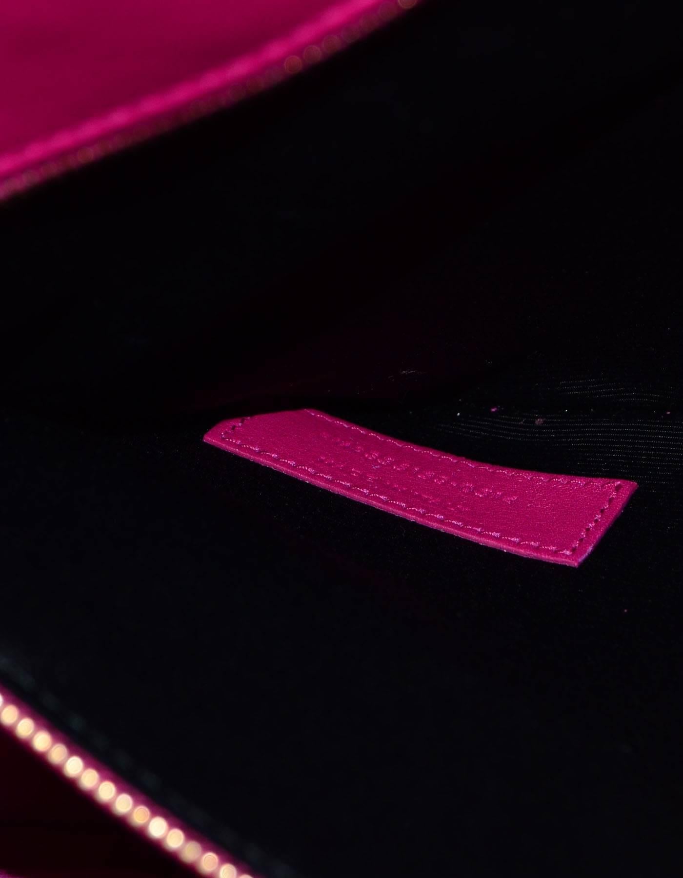Saint Laurent Pink Small Sac De Jour Tote Bag w/ Strap 5